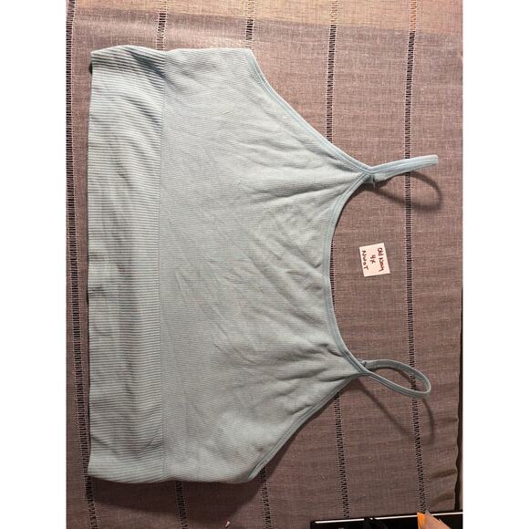 Bra 8: Old navy nwot 4x tank bra green - Picture 2 of 2